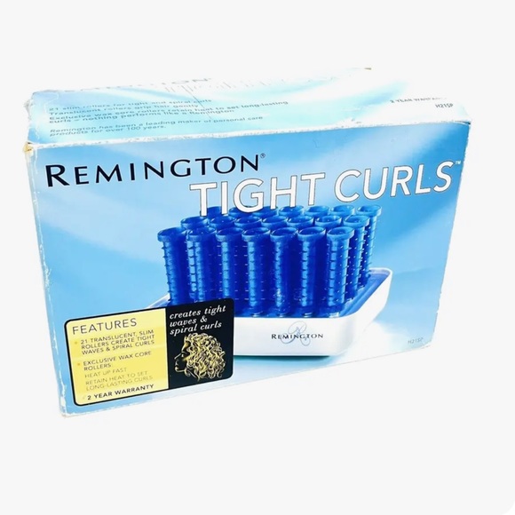 Remington Hair Remington H2sp Tight Curls 21 Small Wax Core Rollers